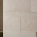 Close up, Limestone block, Marmorino technique, Penthouse, NYC