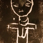  Poupée africaine, monoprint on paper.JPEG